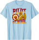 Star Wars - Chewbacca Wookie Pilot School T-Shirt - T-Shirt | Light Blue