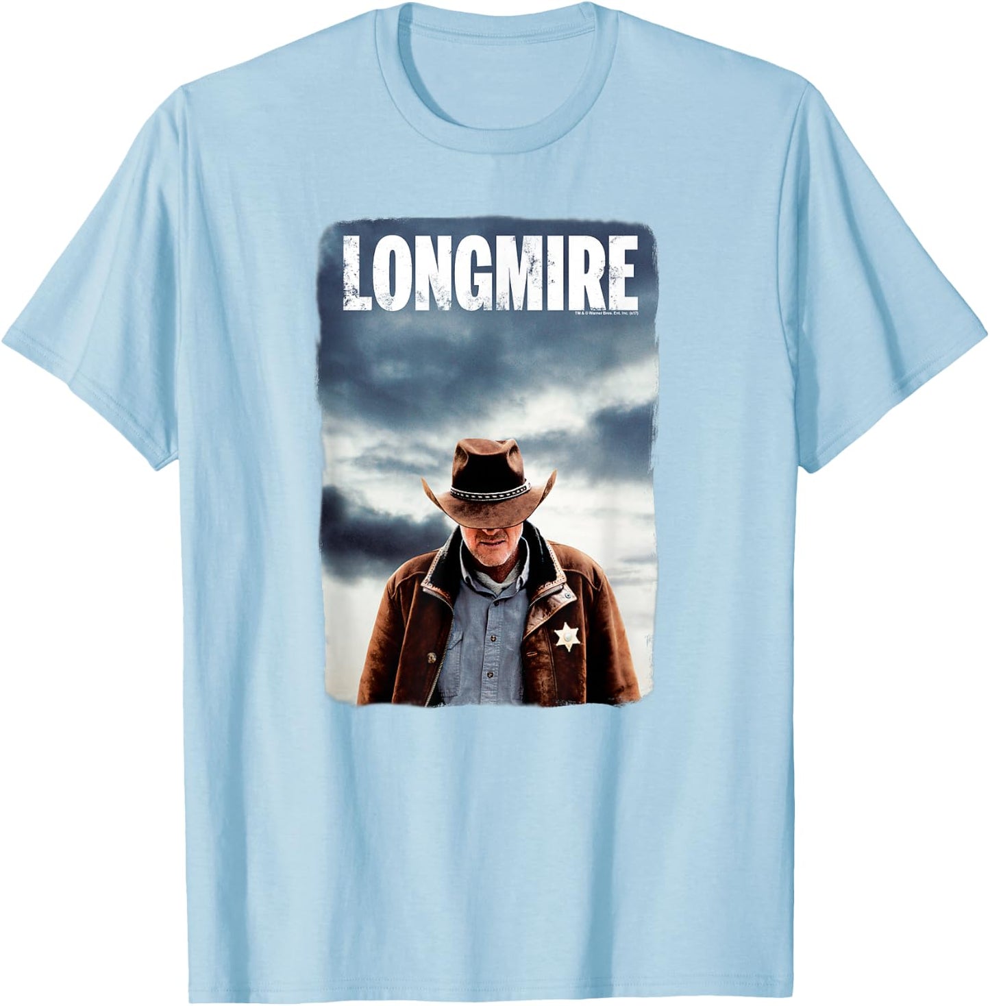 Longmire Poster T-Shirt - T-Shirt | Light Blue