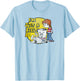 Schoolhouse Rock I’m Just a Bill Round Logo Retro TV Show T-Shirt - T-Shirt | Light Blue