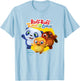 Ruff-Ruff, Tweet and Dave Comfortable T-Shirt - T-Shirt | Light Blue