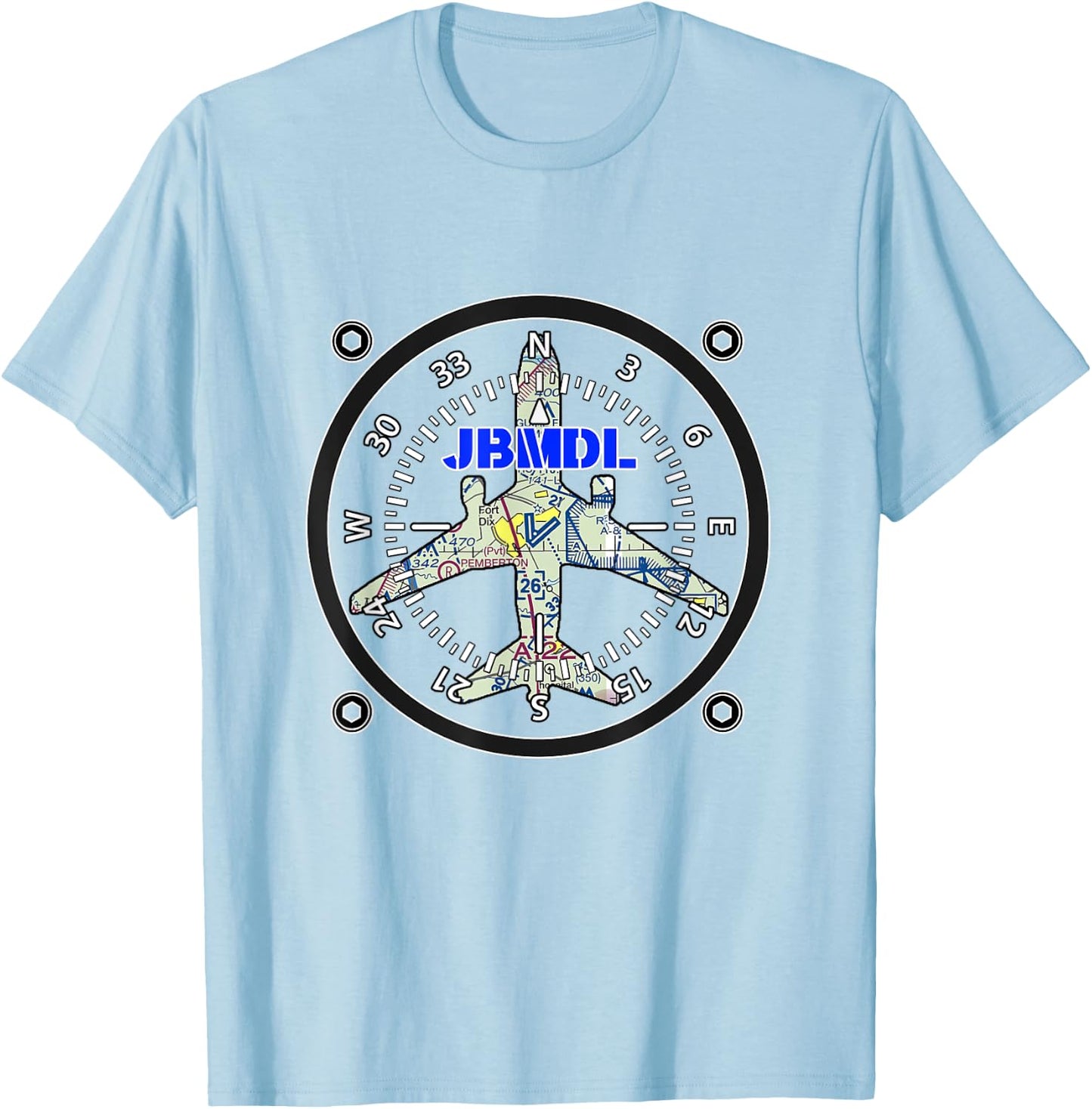 KC-10 Philadelphia Sectional, JBMDL T-Shirt - T-Shirt | Light Blue