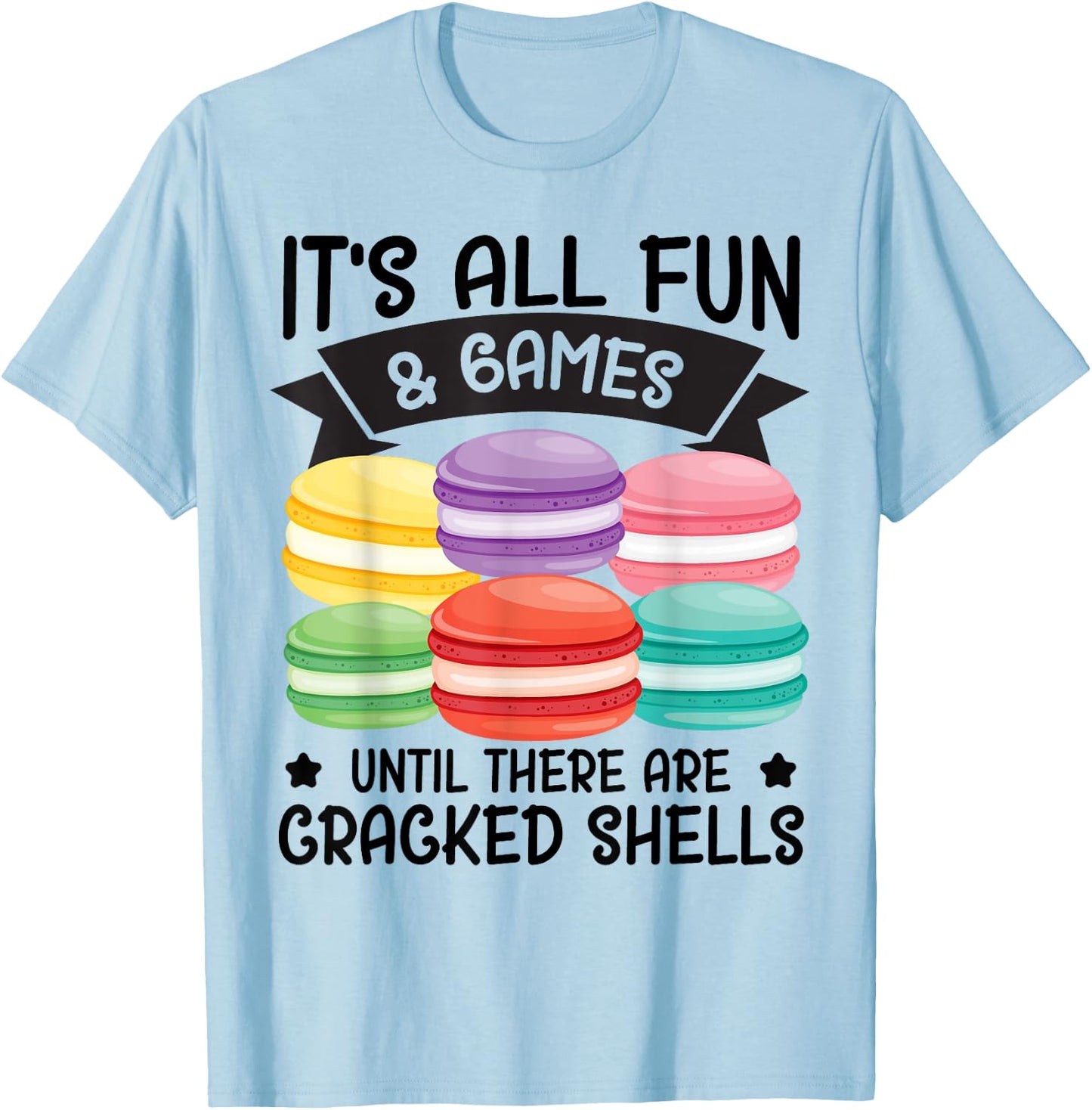 Macaron Baking Design for a Macaron lover T-Shirt - T-Shirt | Light Blue