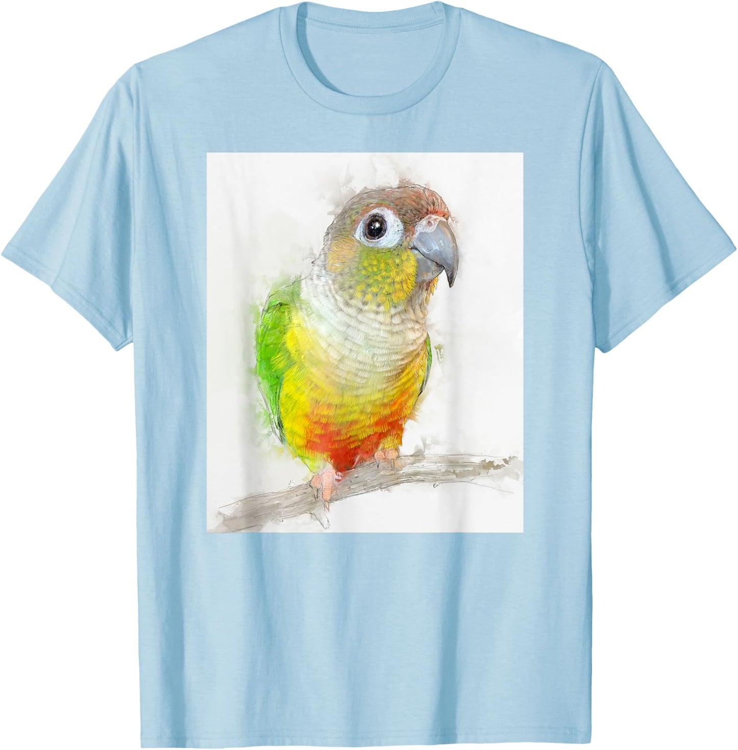 Pineapple Conure Beautiful Bird Gift T-Shirt - T-Shirt | Light Blue