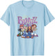 Bratz Classic Crew BFFs Vintage Group Shot T-Shirt - T-Shirt | Light Blue