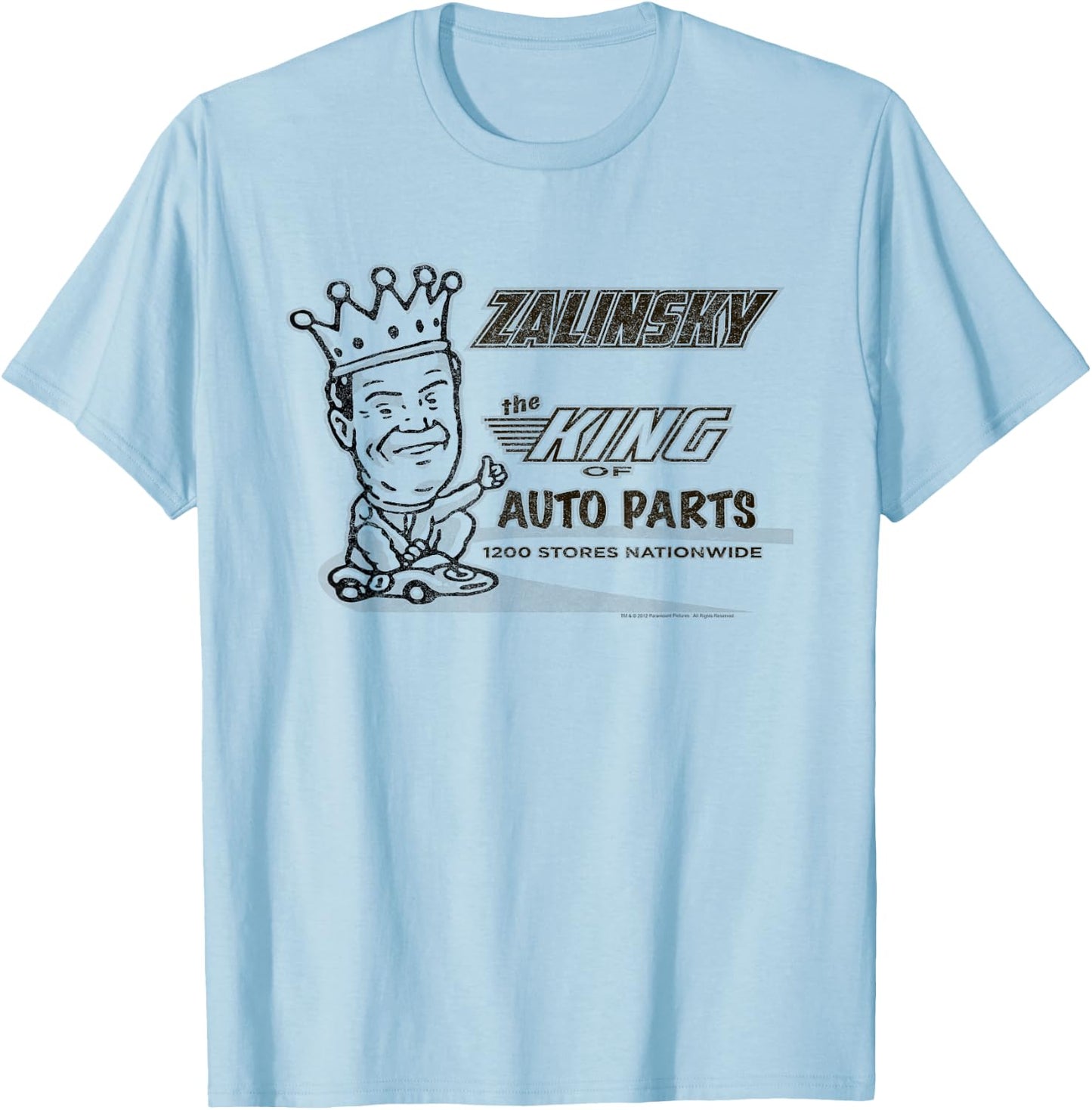 Tommy Boy Zalinsky Auto T-Shirt - T-Shirt | Light Blue