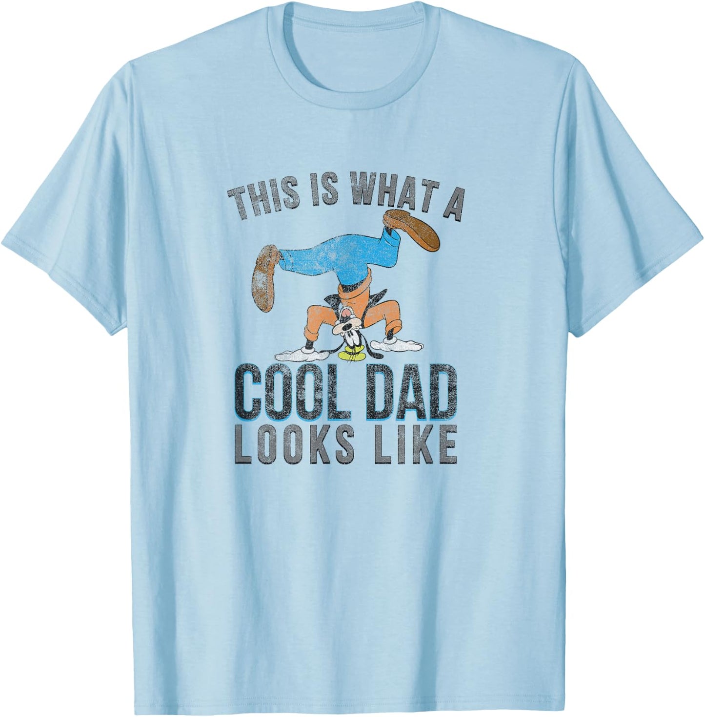 Disney Cool Dad Goofy T-Shirt - T-Shirt | Light Blue