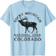 Rocky Mountain National Park T-Shirt - T-Shirt | Light Blue