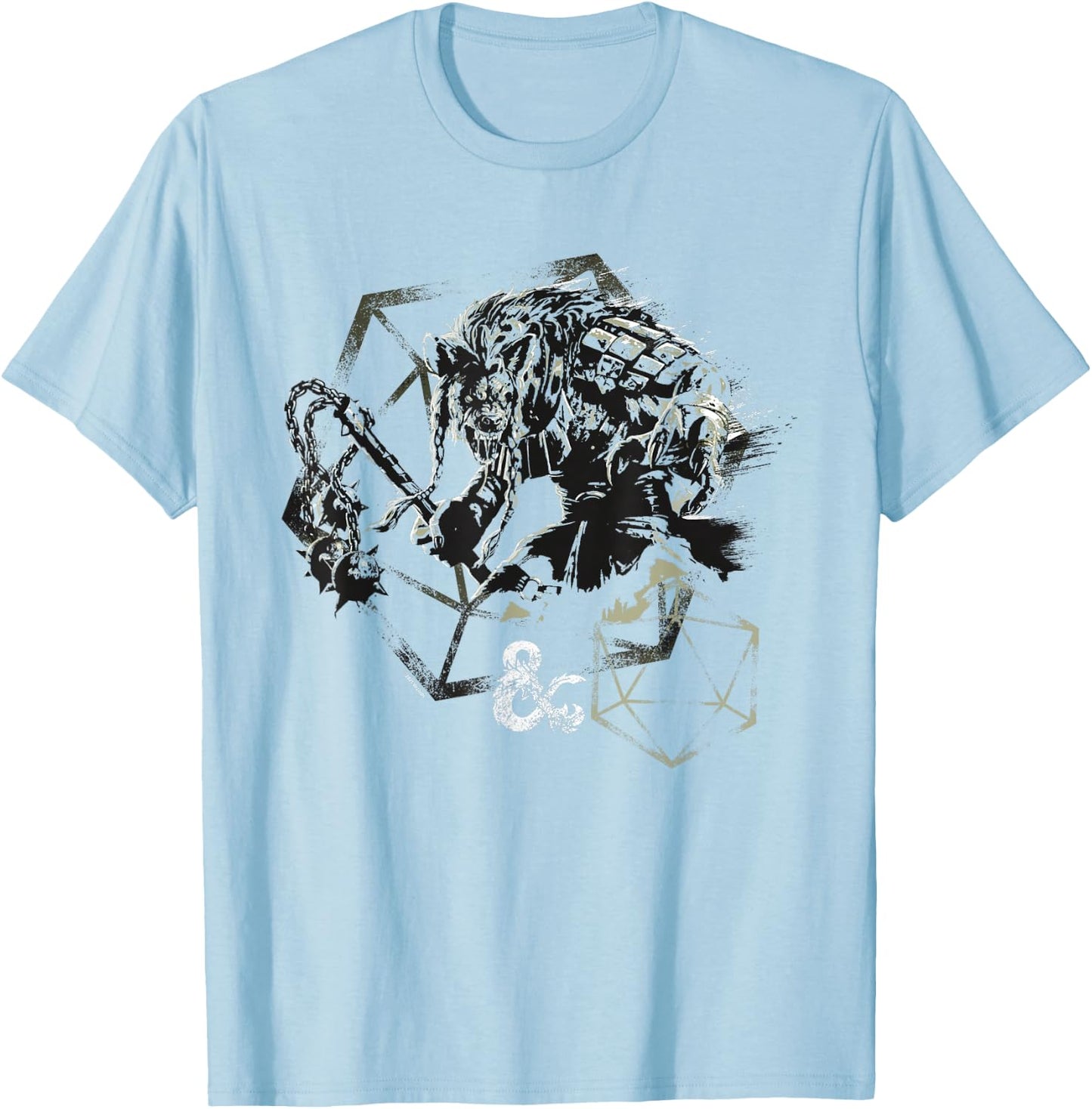 Dungeons & Dragons On a Gnoll T-Shirt - T-Shirt | Light Blue