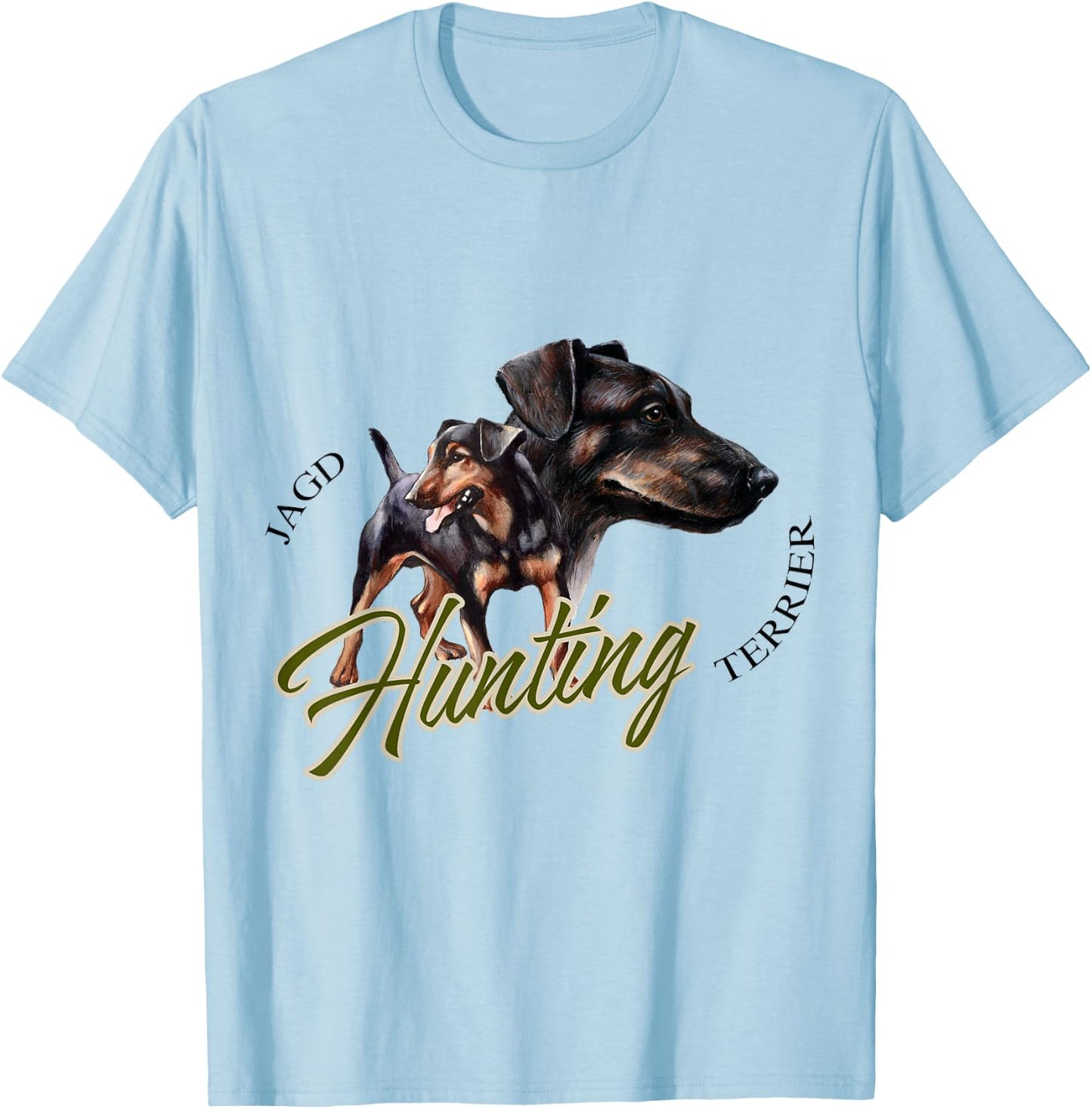 Jagdterrier t shirt Hunting dog T-Shirt - T-Shirt | Light Blue