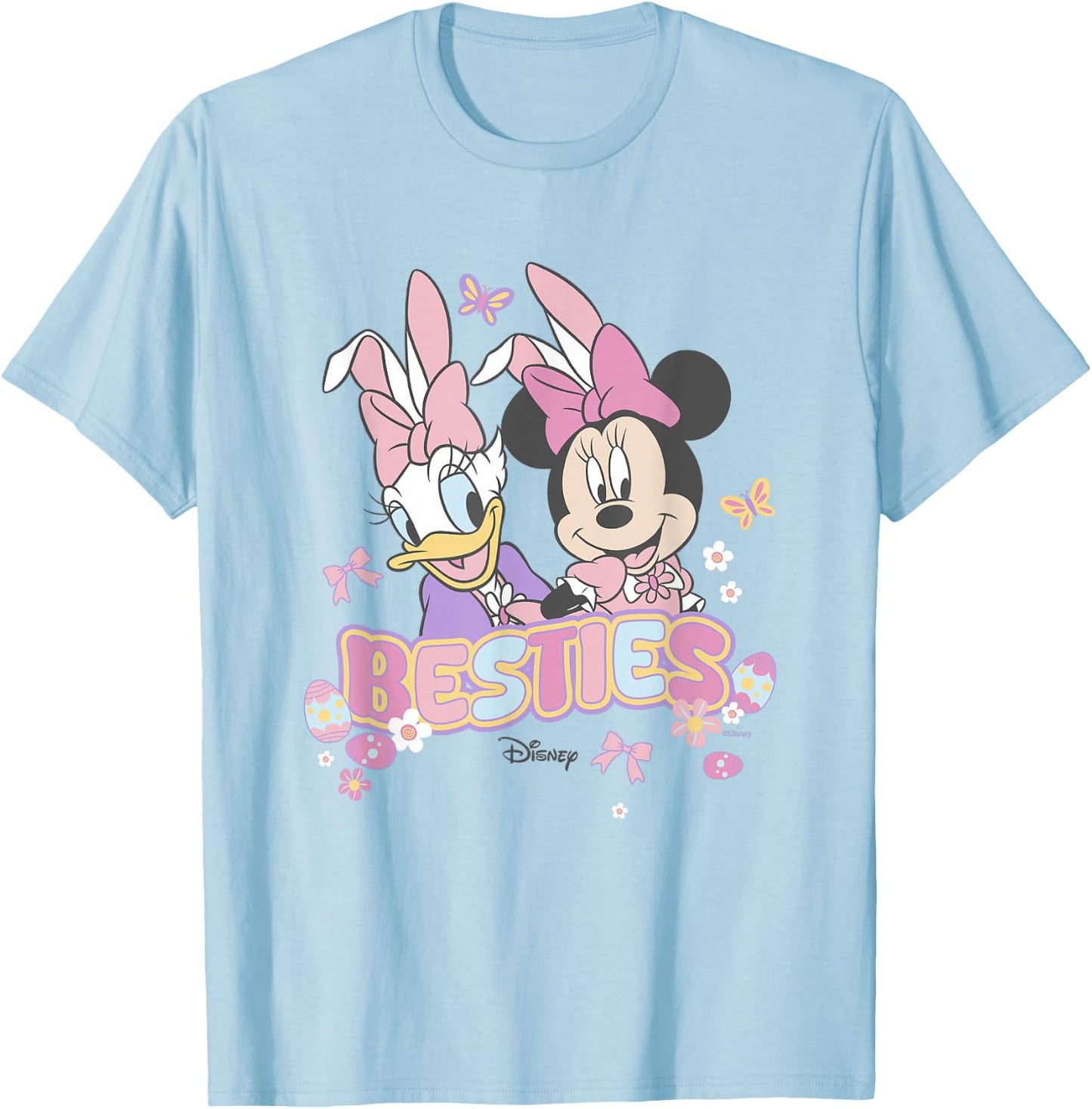 Disney Minnie Mouse Easter Besties T-Shirt - T-Shirt | Light Blue