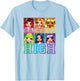 Rainbow High Group Box Up Poster Small T-Shirt - T-Shirt | Light Blue