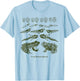 Frog Tadpole Life Cycle Metamorphosis Biology Science T-Shirt - T-Shirt | Light Blue