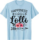 Happiness is being a Lolli Announcement Mothers Day T-Shirt - T-Shirt | Light Blue