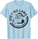 Aint No Laws When You're Drinking With Claus Funny Christmas T-Shirt - T-Shirt | Light Blue