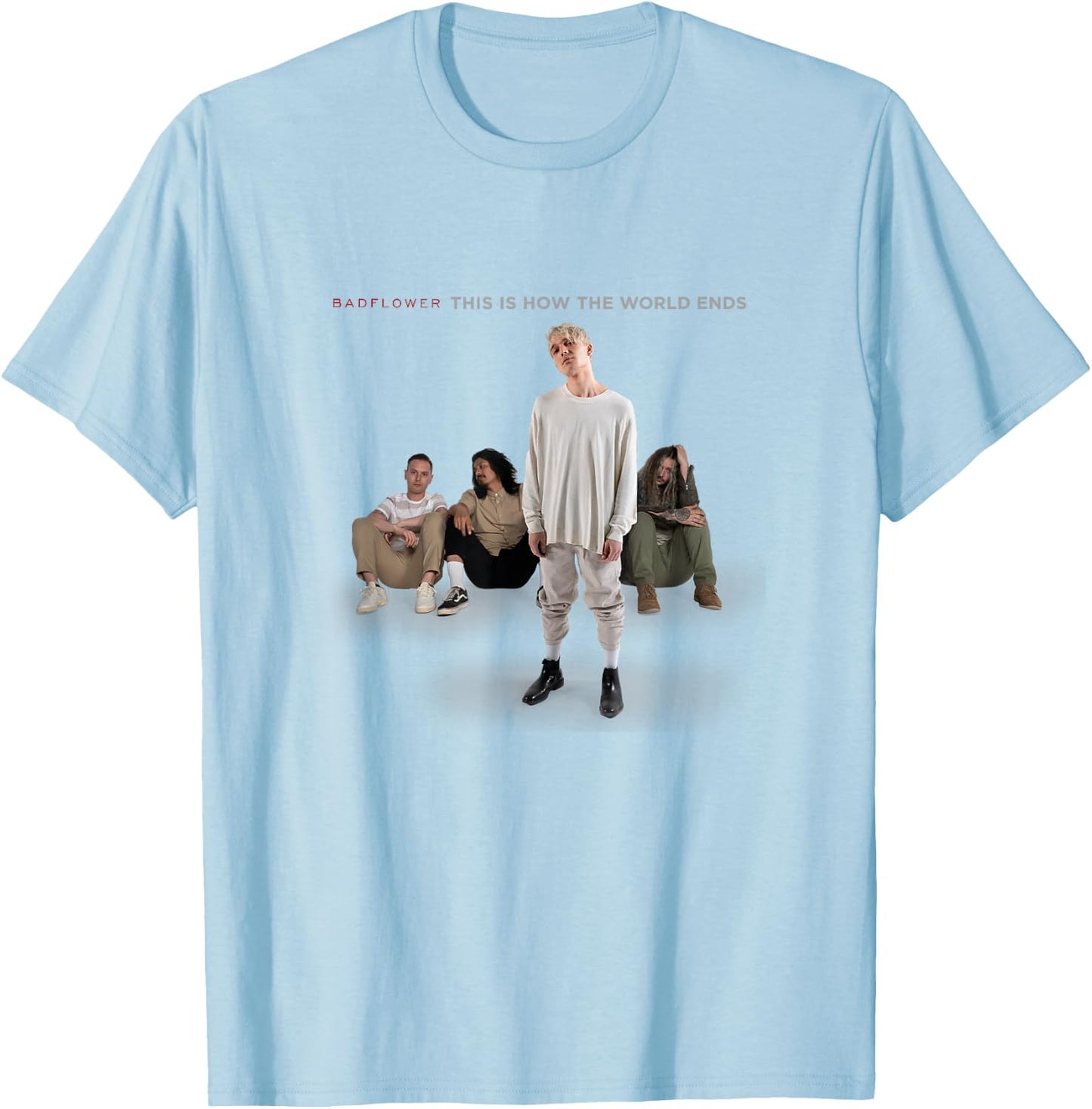Badflower T-Shirt - T-Shirt | Light Blue