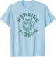 Stranger Things 4 Hawkins Tigers Faded Green Logo T-Shirt - T-Shirt | Light Blue