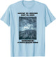 Mount St. Helens May 18, 1980 Remember It Could Happen Again T-Shirt - T-Shirt | Light Blue