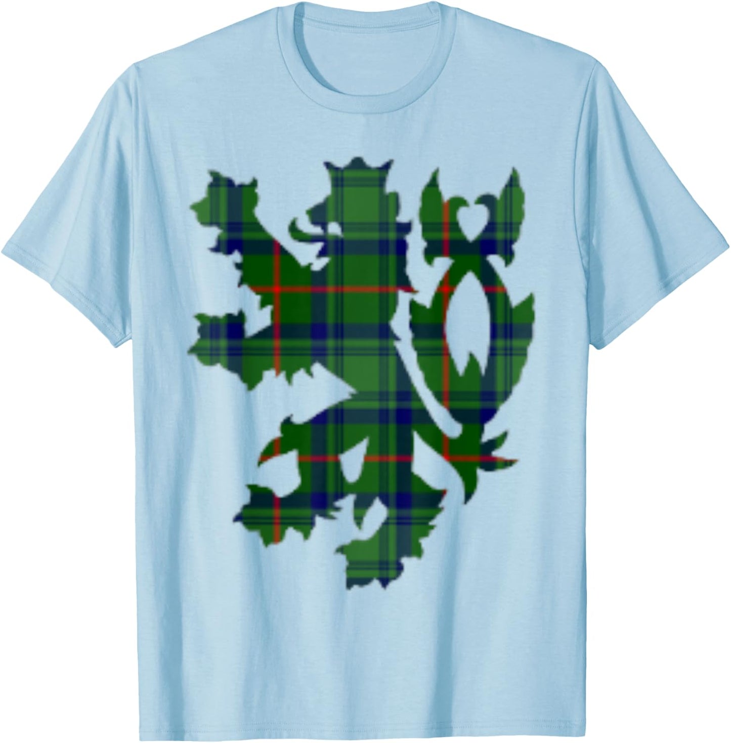 Clan Cranston Tartan Scottish Family Name Scotland Pride T-Shirt - T-Shirt | Light Blue