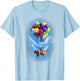 Disney Pixar Up Dug Balloon Floating Graphic T-Shirt - T-Shirt | Light Blue