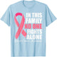 Support Breast Cancer Women, Pink Breast cancer Shirt T-Shirt - T-Shirt | Light Blue