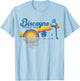 Vintage Biscayne National Park Retro 80's T-Shirt - T-Shirt | Light Blue