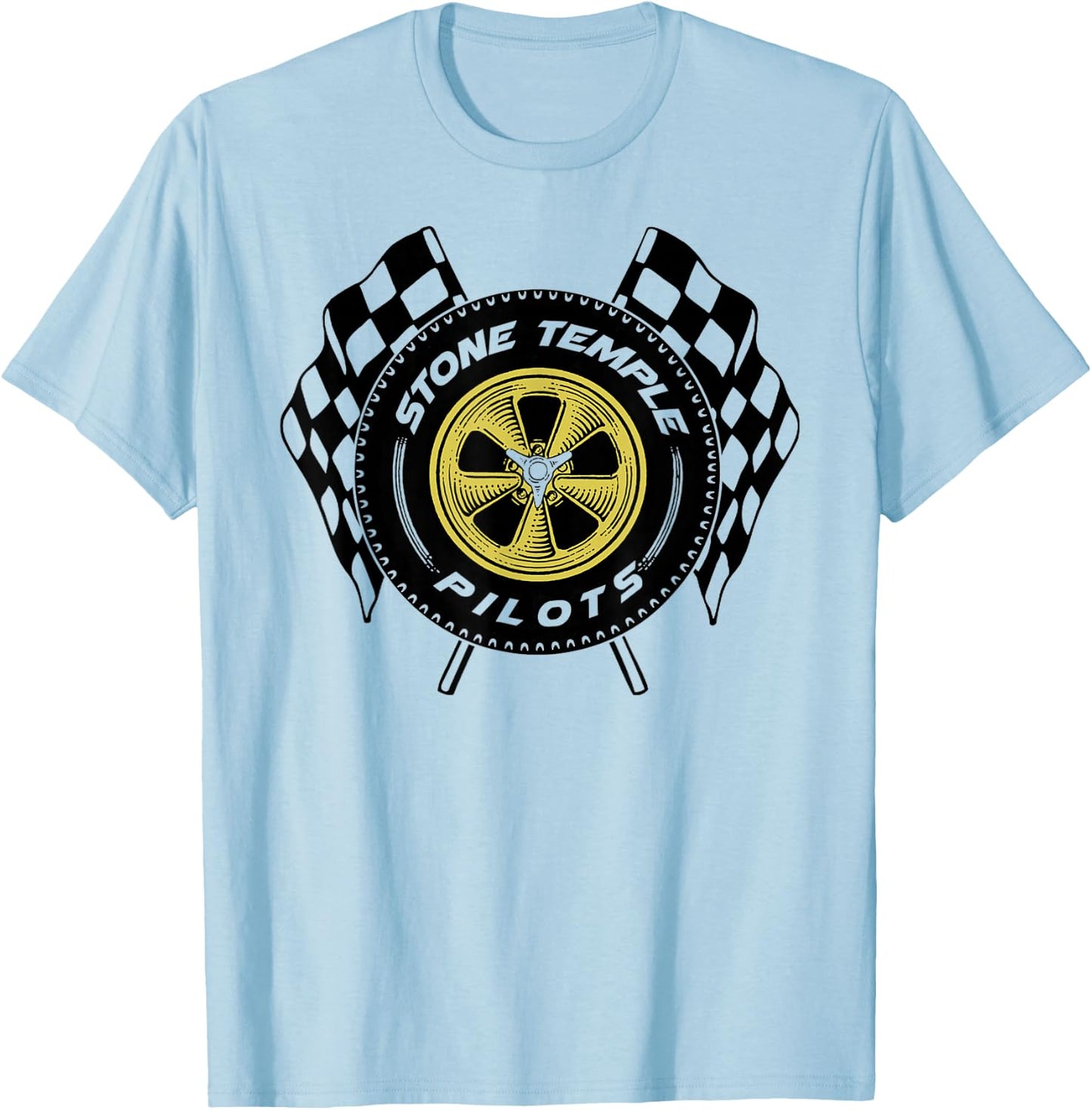 Stone Temple Pilots – Tyre T-Shirt - T-Shirt | Light Blue