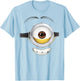 Despicable Me Minions Stuart Teeth Smile Graphic T-Shirt - T-Shirt | Light Blue