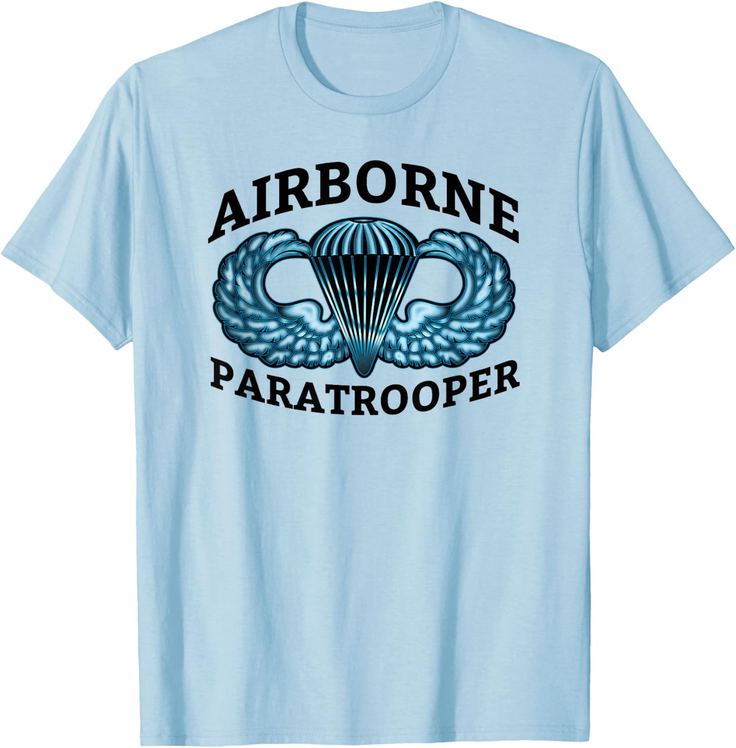 Airborne Paratrooper T-Shirt - T-Shirt | Light Blue