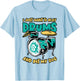 I Just Want To Play Drums And Pet My Dog Drummer Drumming Men Women T-Shirt - T-Shirt | Light Blue
