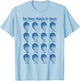 Star Trek Many Moods of Spock T-Shirt - T-Shirt | Light Blue