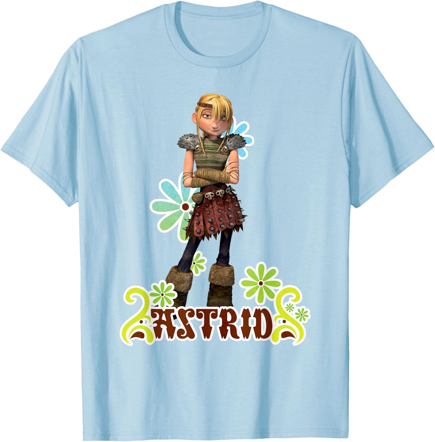 DreamWorks' Dragons: Astrid T-Shirt - T-Shirt | Light Blue