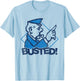 Monopoly You're Busted T-Shirt - T-Shirt | Light Blue