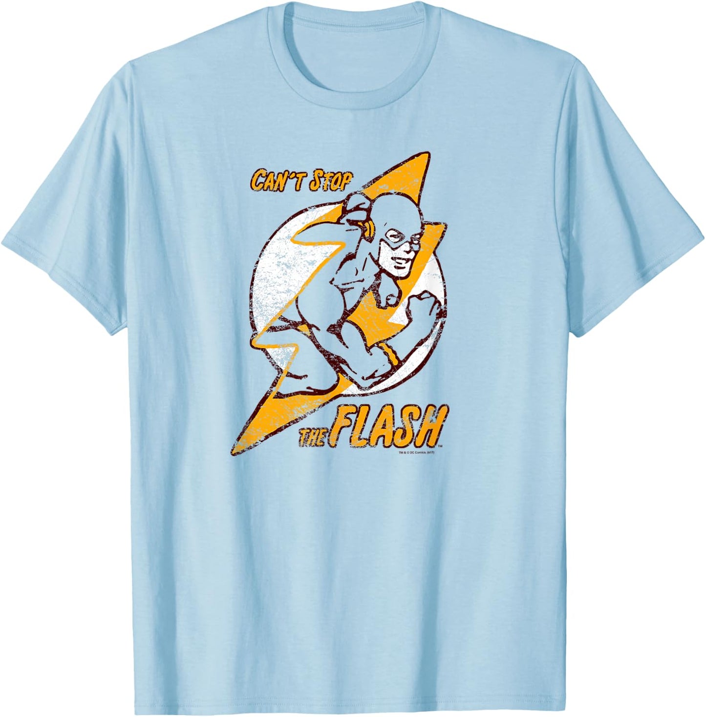 The Flash Flash Bolt T-Shirt - T-Shirt | Light Blue