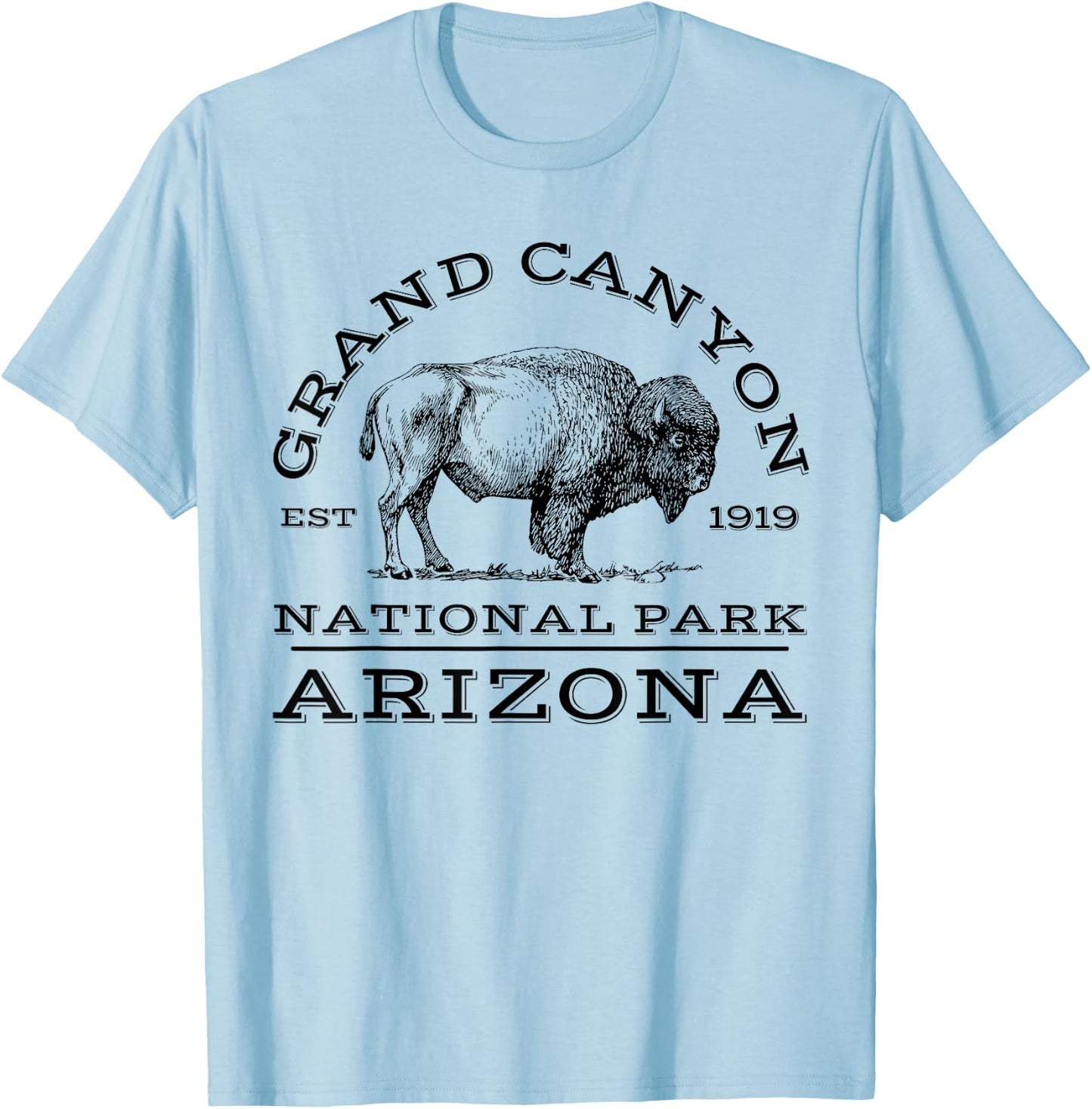 Grand Canyon National Park T-Shirt - T-Shirt | Light Blue