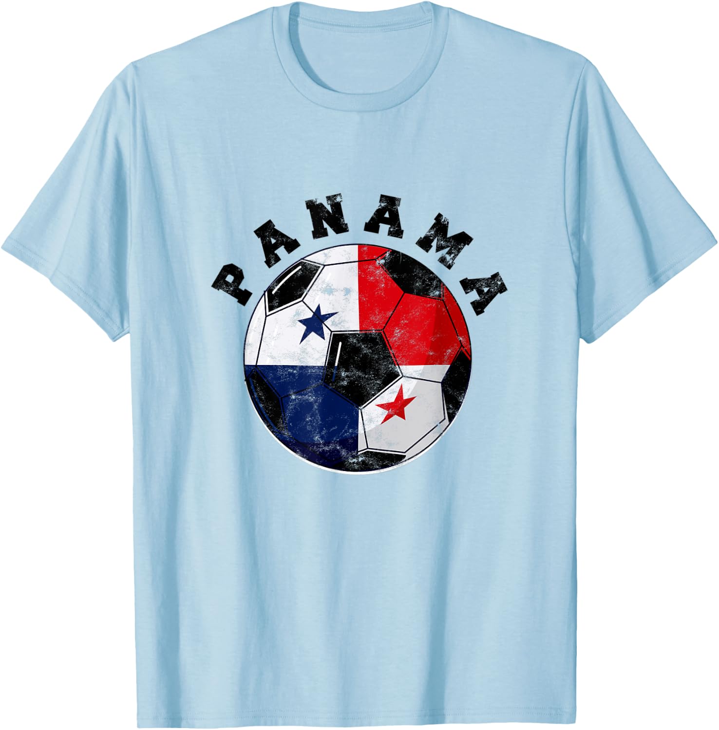 Panama soccer ball - Traveling Panama Central America T-Shirt - T-Shirt | Light Blue