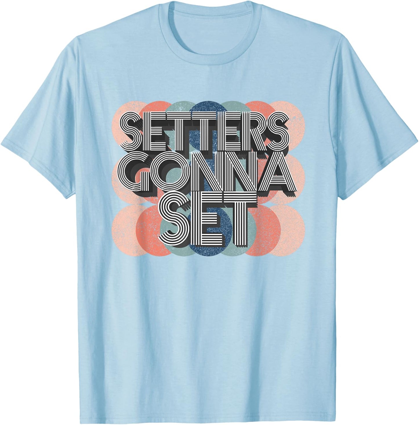 Volleyball Setter Gifts for Girls Team Coach Players Cute T-Shirt - T-Shirt | Light Blue