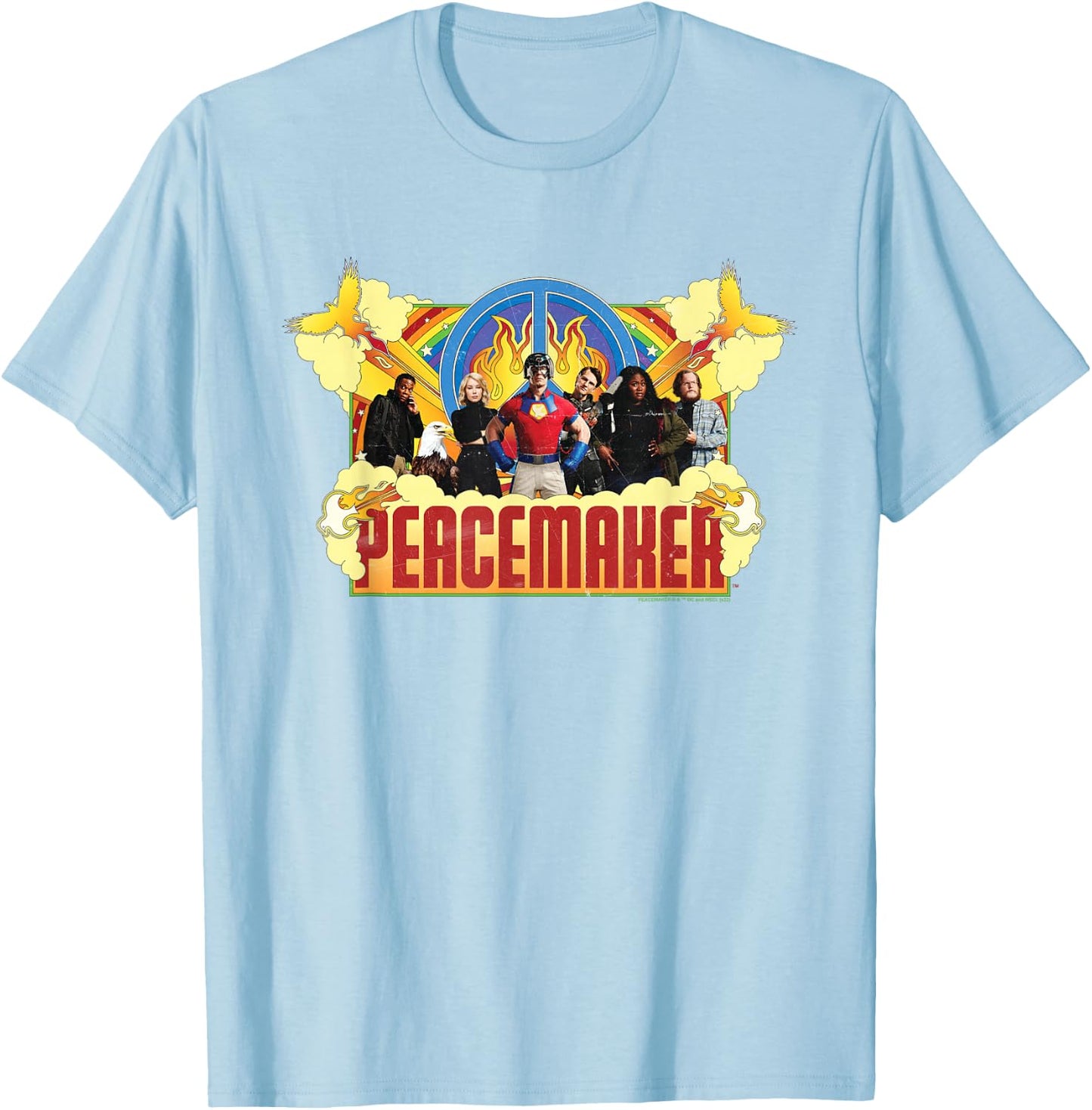 Peacemaker Main Crew T-Shirt - T-Shirt | Light Blue