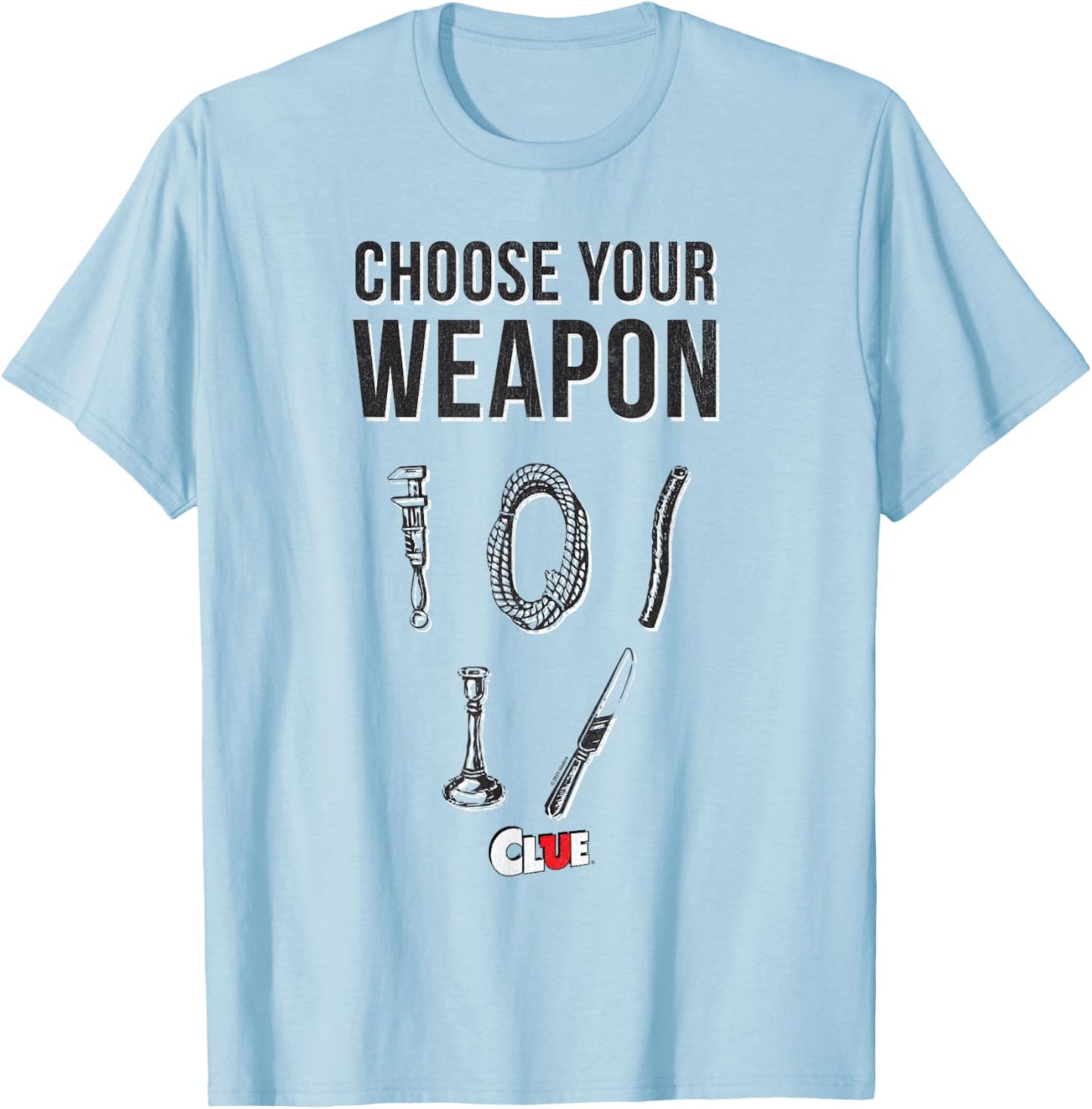 Clue Choose T-Shirt - T-Shirt | Light Blue