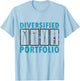 Diversified Portfolio Mechanic Heating Engineer Craftsman T-Shirt - T-Shirt | Light Blue