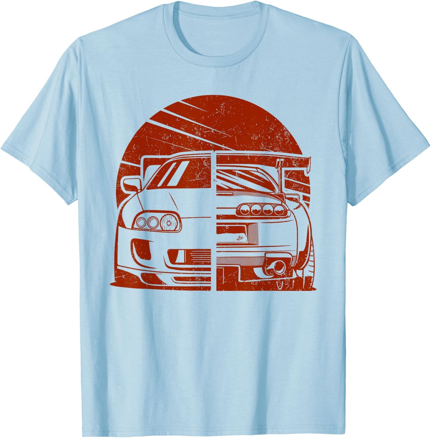 JDM Japan Motorsport tuning car 90s T-Shirt - T-Shirt | Light Blue