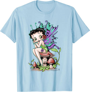 Betty Boop Fairy T-Shirt - T-Shirt | Light Blue
