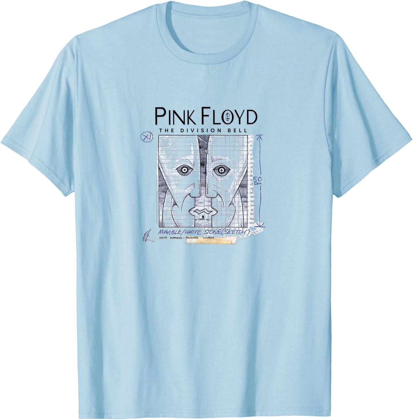 Pink Floyd - The Division Bell T-Shirt - T-Shirt | Light Blue