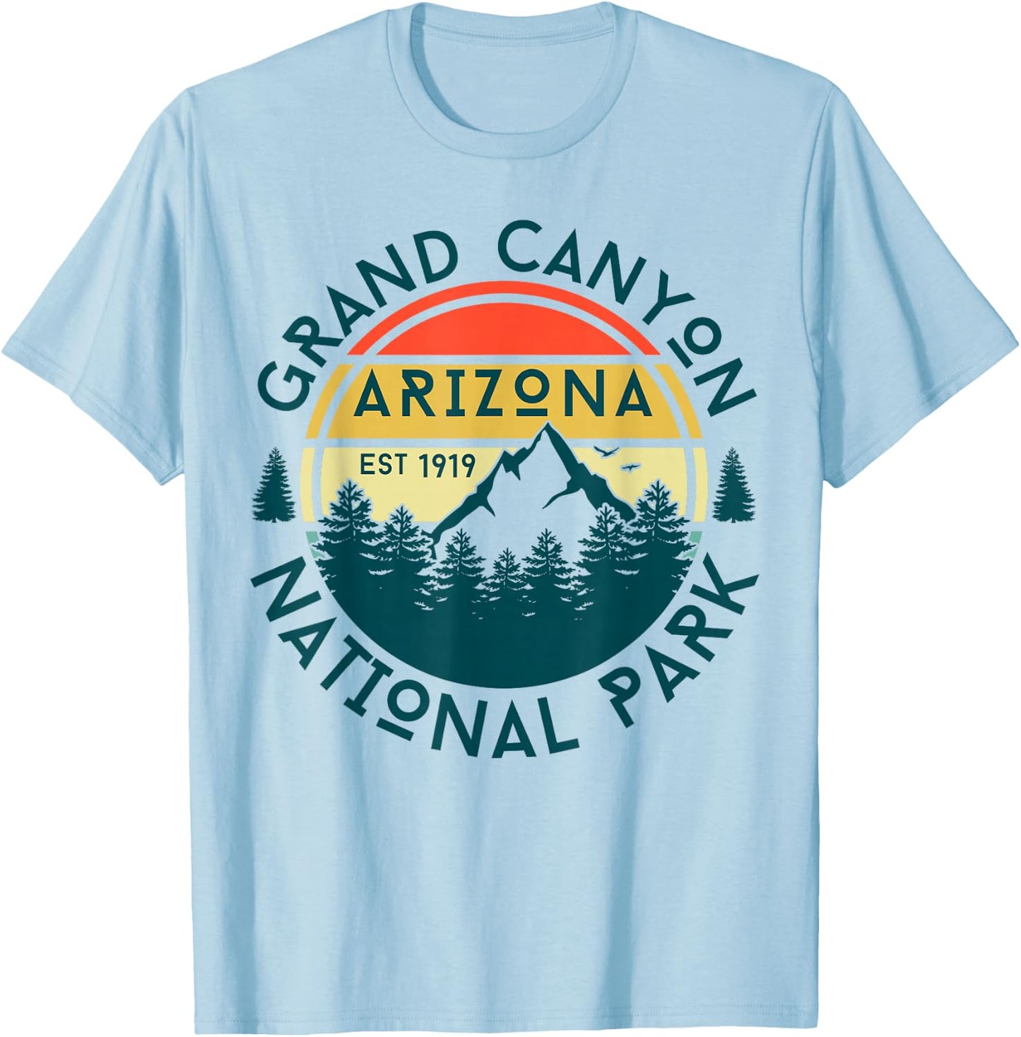 Grand Canyon National Park T-Shirt - T-Shirt | Light Blue