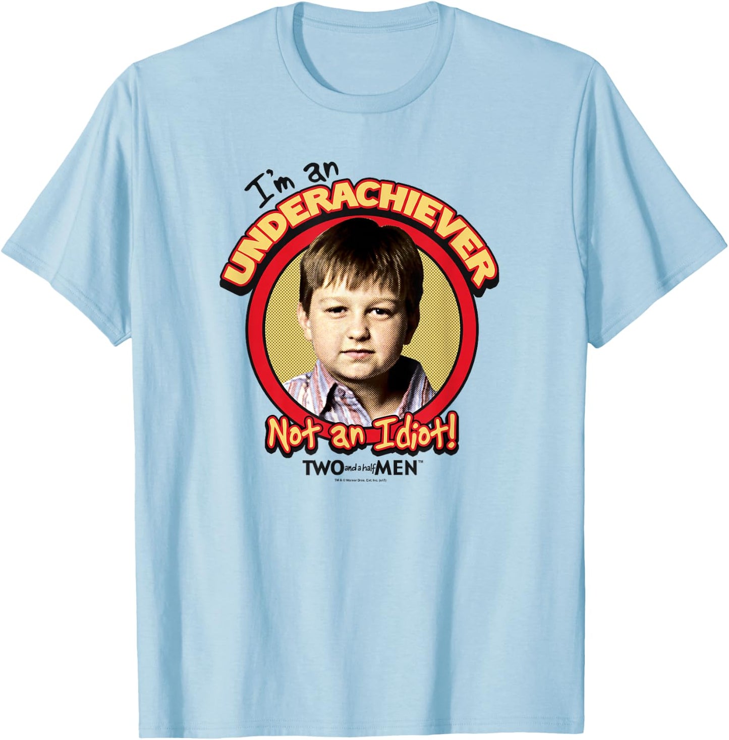 Two and a Half Men Jake T-Shirt - T-Shirt | Light Blue