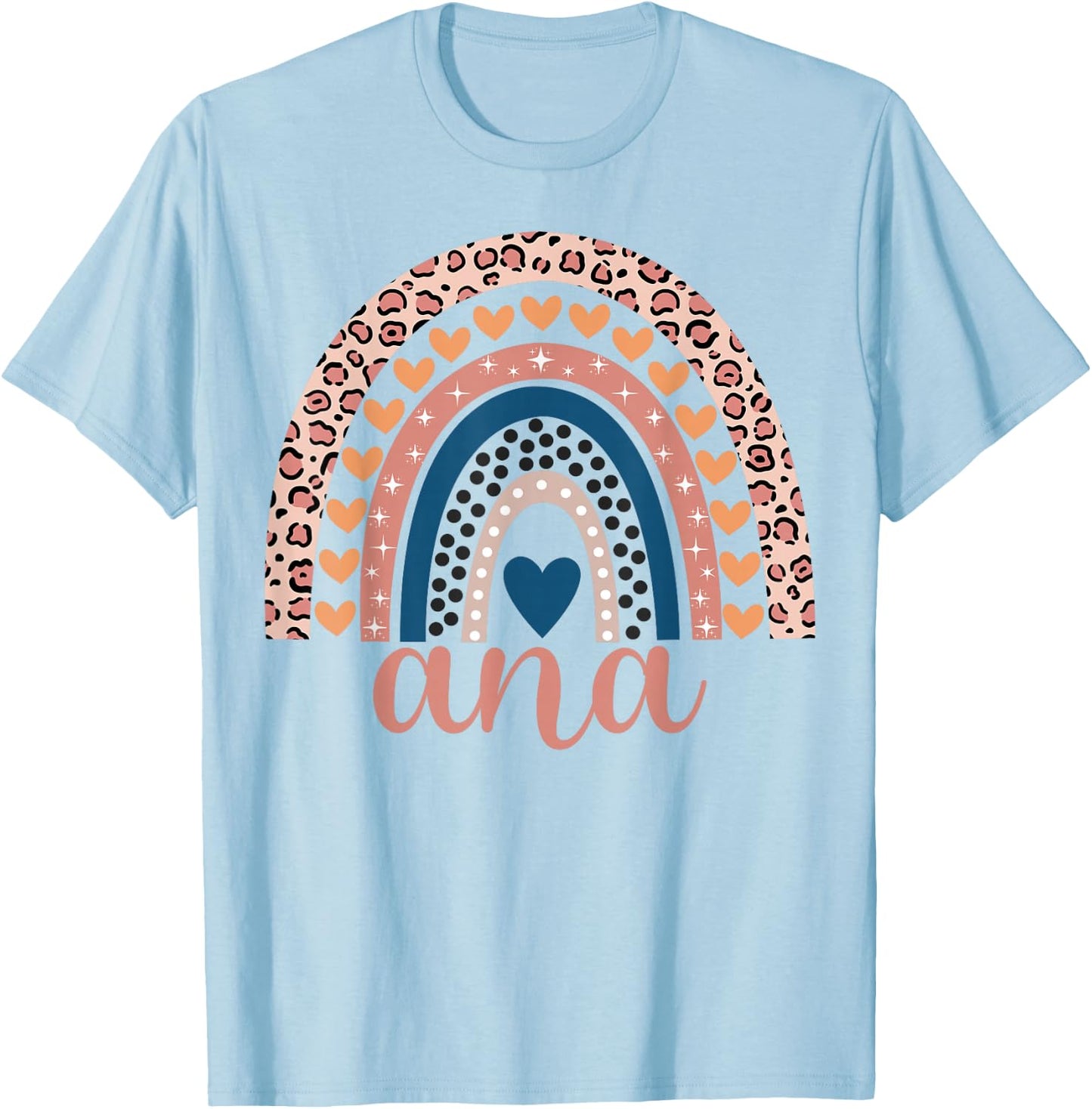 Ana Ana Name Birthday Shirt Gift T-Shirt - T-Shirt | Light Blue