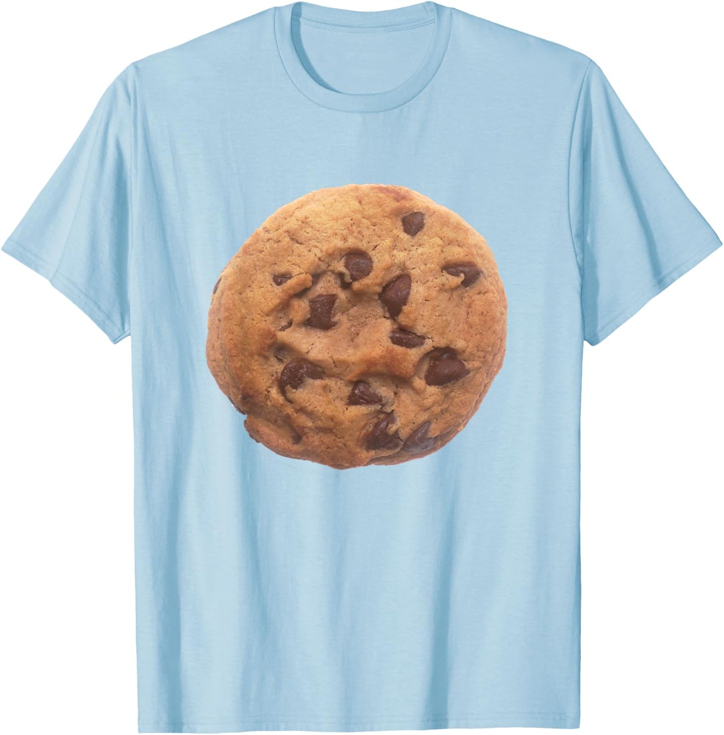 Chocolate Chip Cookie T Shirt T-Shirt - T-Shirt | Light Blue
