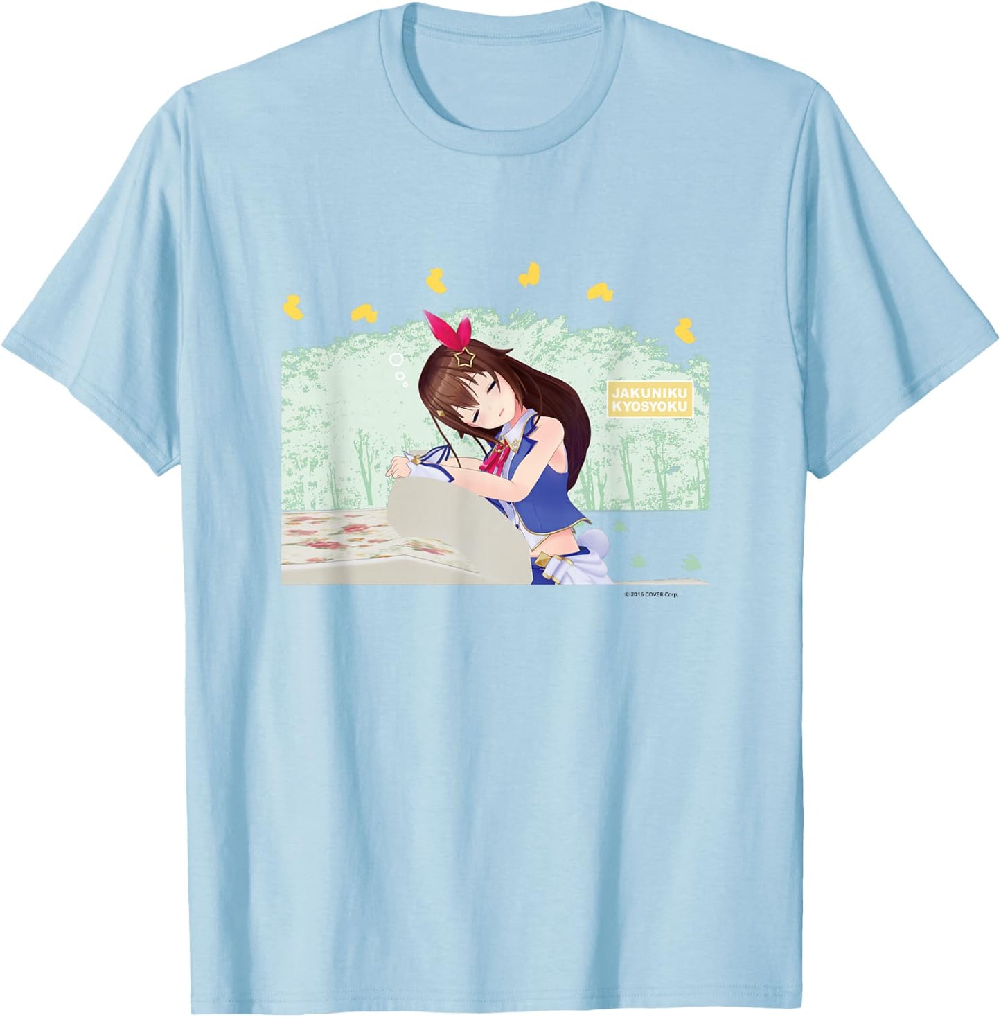 【Tokino Sora】 Holo no Graffiti Greatest Moments T-Shirt - T-Shirt | Light Blue
