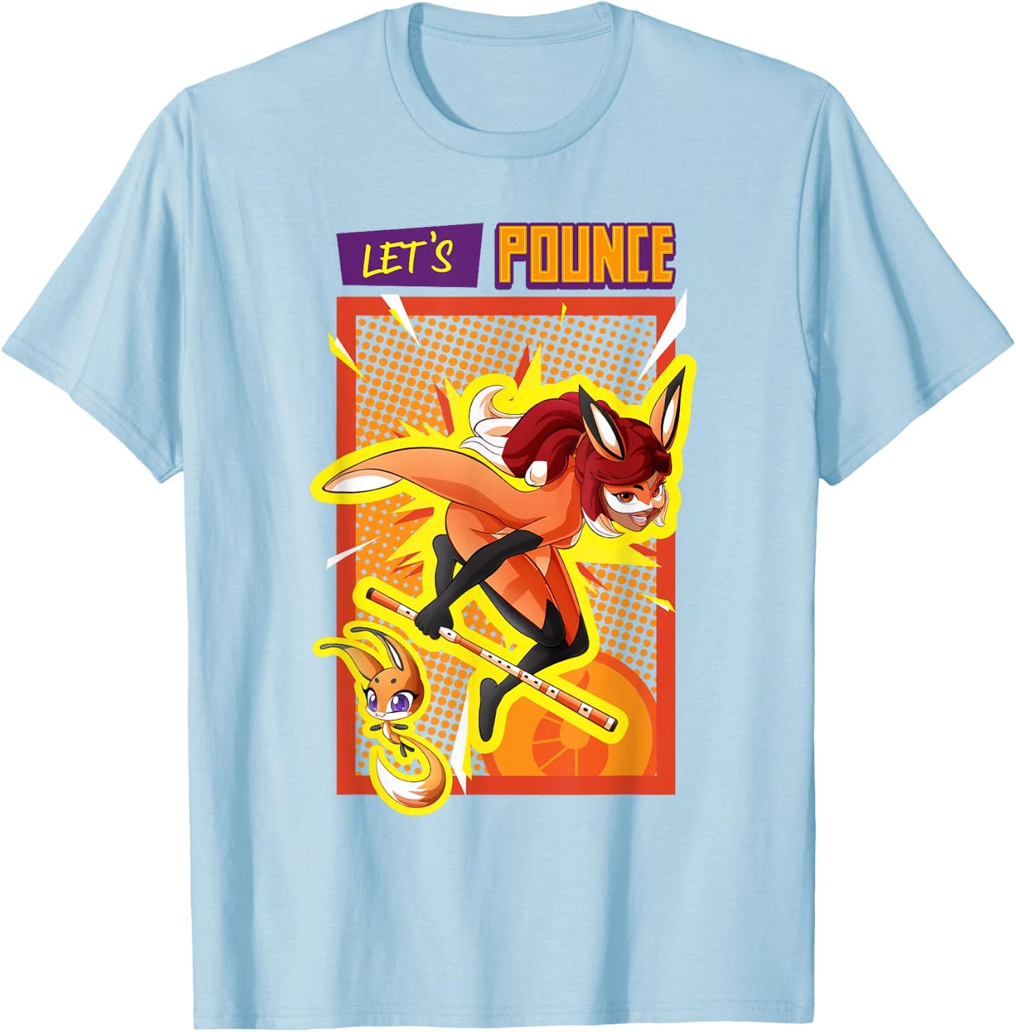 Miraculous Ladybug Orange Collection Rena Rouge T-Shirt - T-Shirt | Light Blue