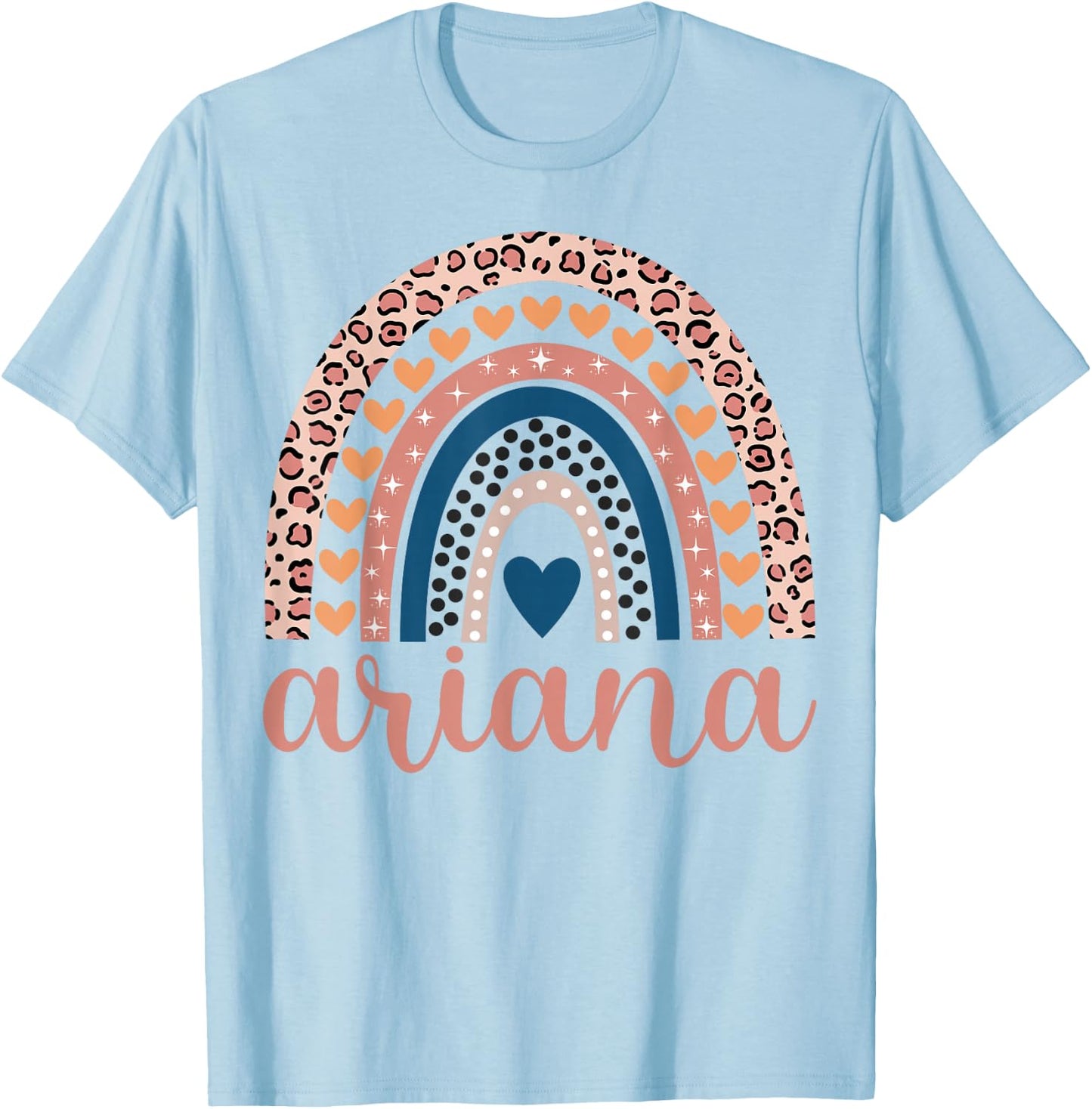 Ariana Ariana Name Birthday Shirt Gift T-Shirt - T-Shirt | Light Blue