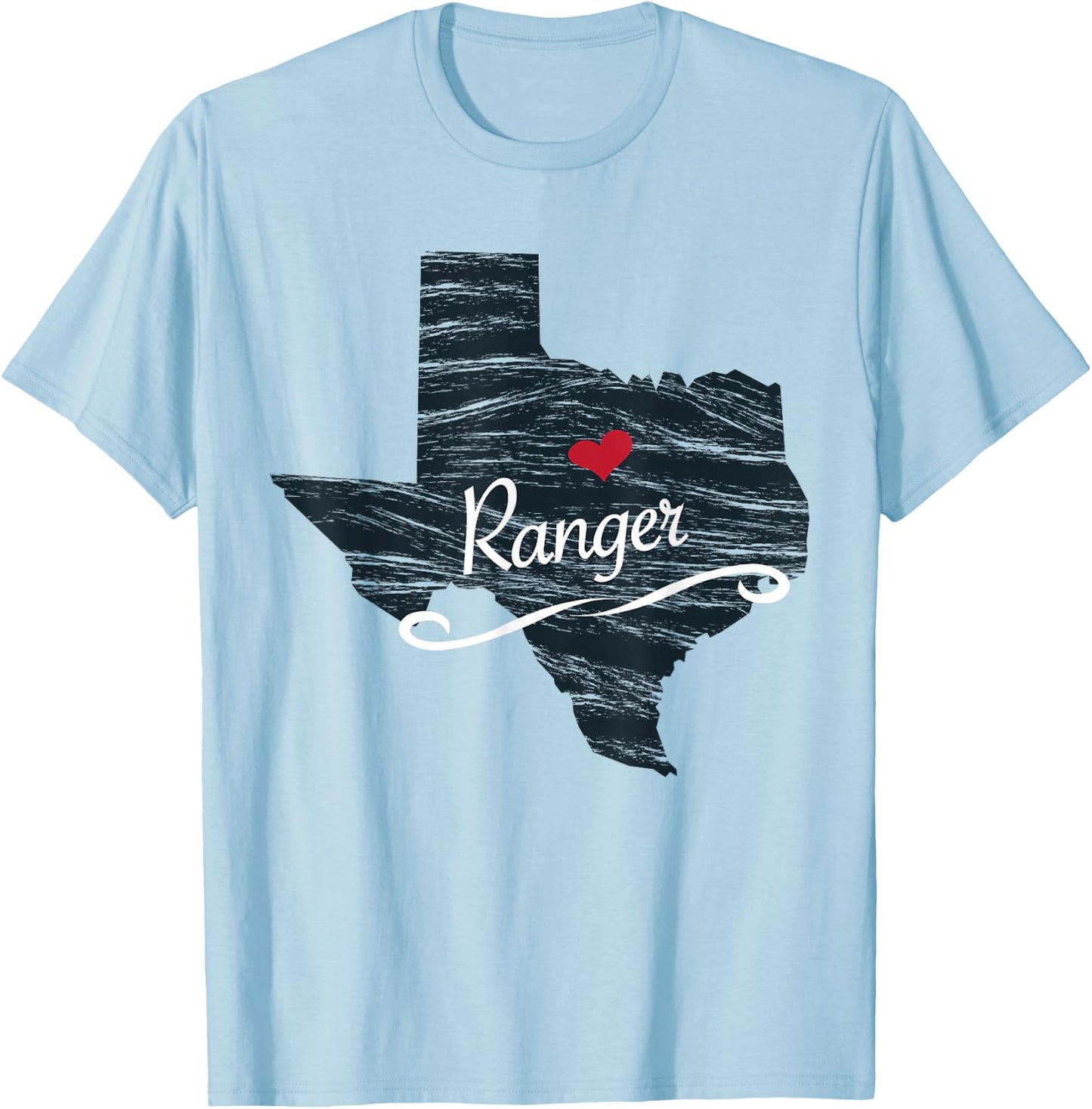Ranger Texas | TX Gift - Men's Women's Kid's T-Shirt - T-Shirt | Light Blue